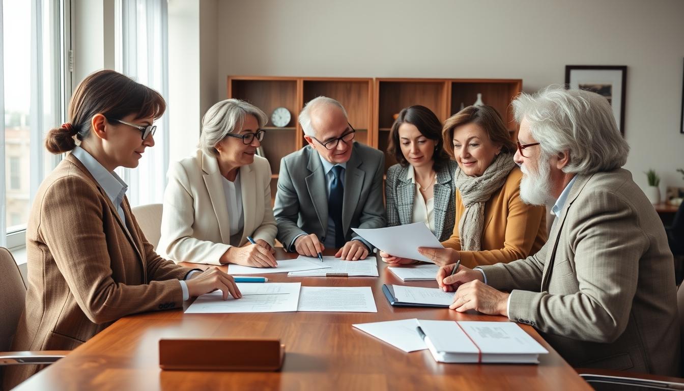 Family asking elder law questions